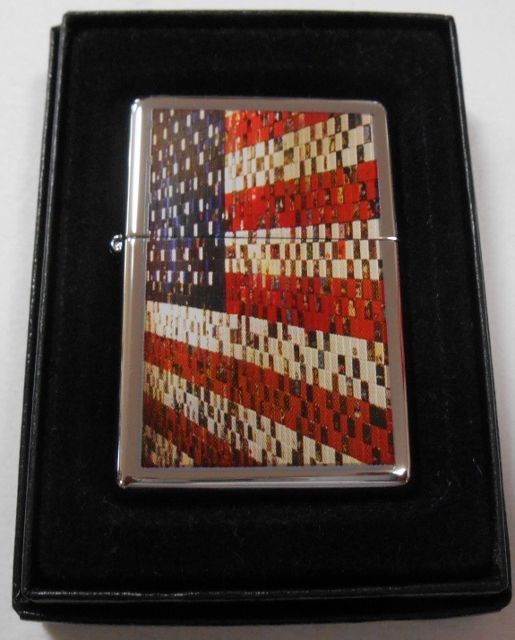 画像: ☆３,３９３個の・・ジッポー！AMERICAN ICON 星条旗デザイン １９３７ USA  ２００８年 ZIPPO！新品