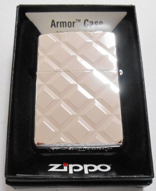 画像: ☆豪華！アーマー 両面深彫りデザイン！輝く・・シルバー加工 ２０１４年 ＺＩＰＰＯ！新品