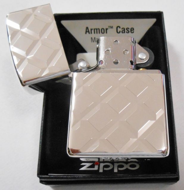 画像: ☆豪華！アーマー 両面深彫りデザイン！輝く・・シルバー加工 ２０１４年 ＺＩＰＰＯ！新品