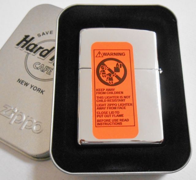 ☆ハードロックカフェ！HRC NEW YORK ２００４年 ＃２５０ ZIPPO！新品