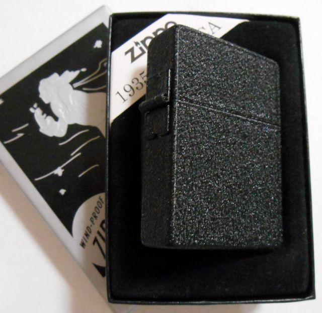 画像: ★１９３５ レプリカ！ブラック・クラックル Black Crackle 復刻最初期 ２００７年 ZIPPO！新品