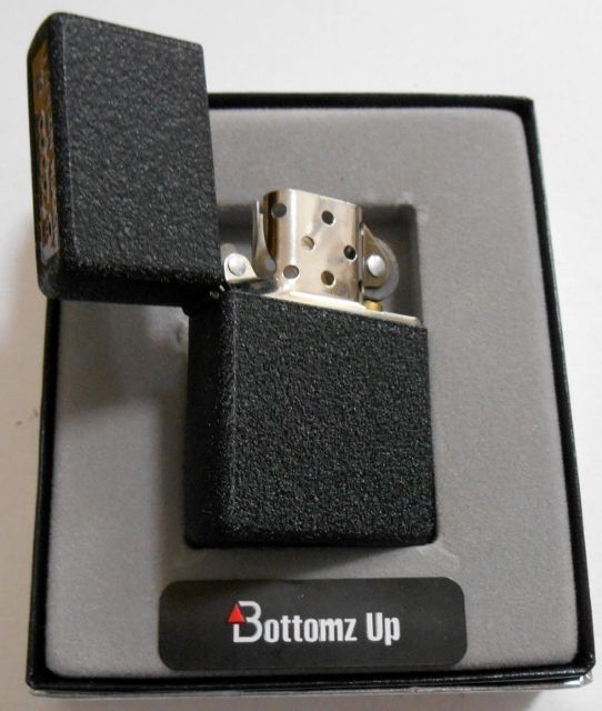 画像: ☆Bottomz Up！ボトムズ・アップ ★ブラック・クラックル ２００８年４月 ZIPPO！新品