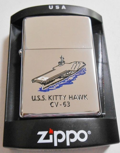 ☆米海軍！USS KITTY HAWK CV-６３ 大空母キティホーク ２００５年 