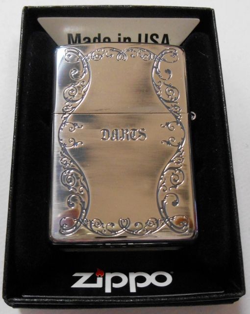 画像: ☆豪華！ダーツ！ＤＡＲＴＳ GAMES シルバー古美 両面デザイン ２０１４年 ＺＩＰＰＯ！新品