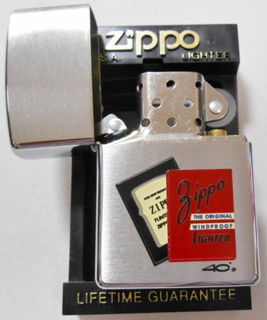 ☆１９４０年代 ４０'S BOX柄 オールドデザイン １９９７年５月 ZIPPO