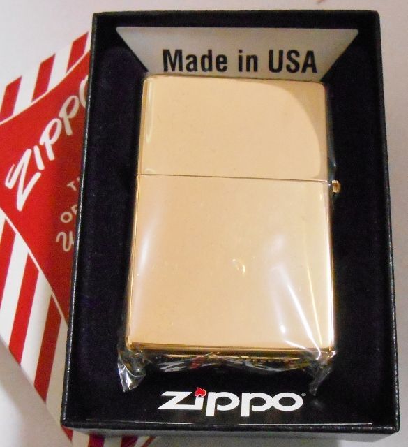 画像: ★輝く・・金色！１９３７ GOLD！ゴールドシリーズ  Wラインなし ２００９年７月  ZIPPO！新品