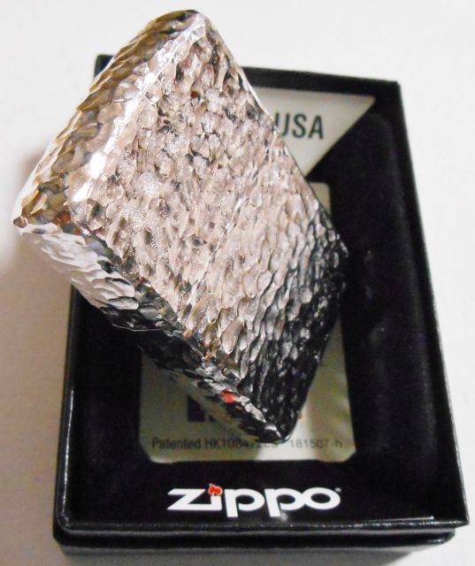 画像: ★豪華！五面ハンマートン！輝く・・シルバー銀加工 ２００８年５月 ZIPPO！新品