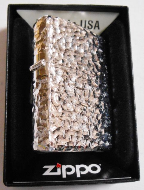 画像: ★豪華！五面ハンマートン！輝く・・シルバー銀加工 ２００８年５月 ZIPPO！新品