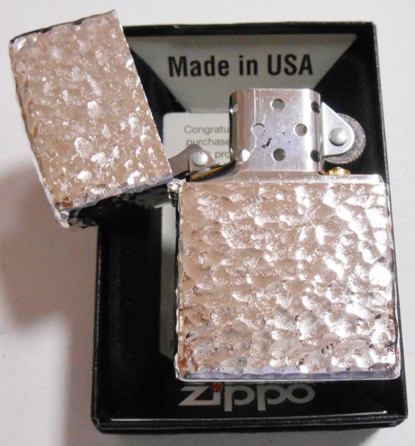 画像: ★豪華！五面ハンマートン！輝く・・シルバー銀加工 ２００８年５月 ZIPPO！新品