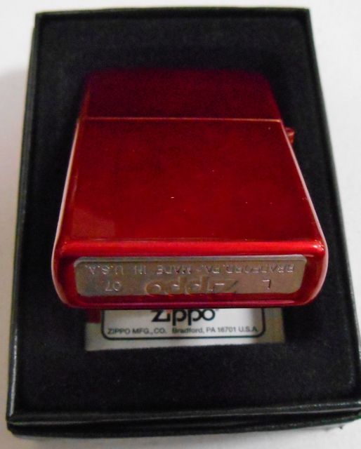 画像: ☆STARRY CROSS メタル！Candy Apple Red ２００７年 USA ZIPPO！新品