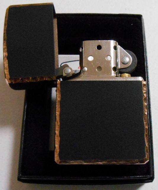 画像: ★黒 ゴムラバー！BLACK RUBBER！ローズゴールド ２００７年 ZIPPO！新品