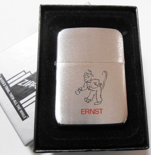 画像: ☆１９４１ レプリカ　さる モンキー！オールドデザイン ERINST ２００２年 ＺＩＰＰＯ！新品