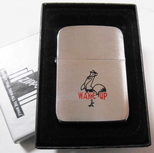 画像: ★１９４１ レプリカ　にわとり！WAKE UP オールドデザイン ２００２年 ＺＩＰＰＯ！新品