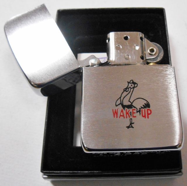 画像: ★１９４１ レプリカ　にわとり！WAKE UP オールドデザイン ２００２年 ＺＩＰＰＯ！新品