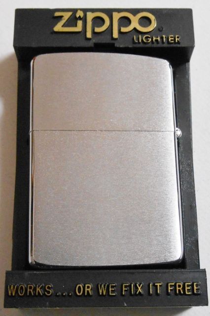 画像: ☆１９８７年２月 シンプルな・・＃２００ WORKLEAFメタルプレート ZIPPO！新品