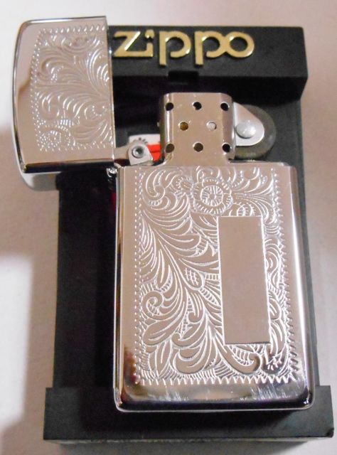 画像: ★カナダ・ジッポー！１９９５年４月（D） ベネチアン柄 スリム ＳＬＩＭ ＺＩＰＰＯ！新品