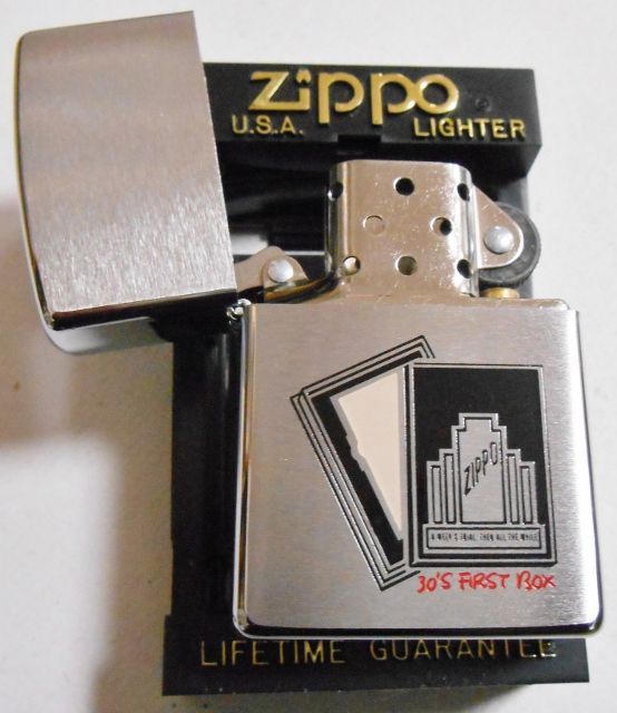 画像: ☆限定１００個！１９９８年製 １９３０年代 ３０’S  BOX柄 ZIPPO！新品。