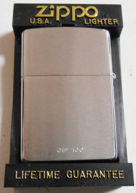 画像: ☆限定１００個！１９９８年製 １９３０年代 ３０’S  BOX柄 ZIPPO！新品。