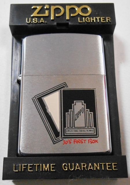 画像: ☆限定１００個！１９９８年製 １９３０年代 ３０’S  BOX柄 ZIPPO！新品。