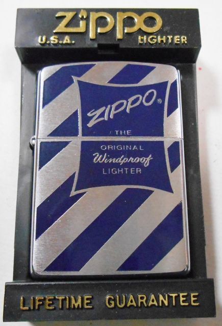 画像1: ☆１９９５年９月（I）製 ジッポーオールドＢＯＸ柄 ＃２００ ZIPPO！新品