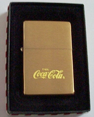 【新品　　超美品】　1999年製　Enjoy コカ・コーラ　ジッポ
