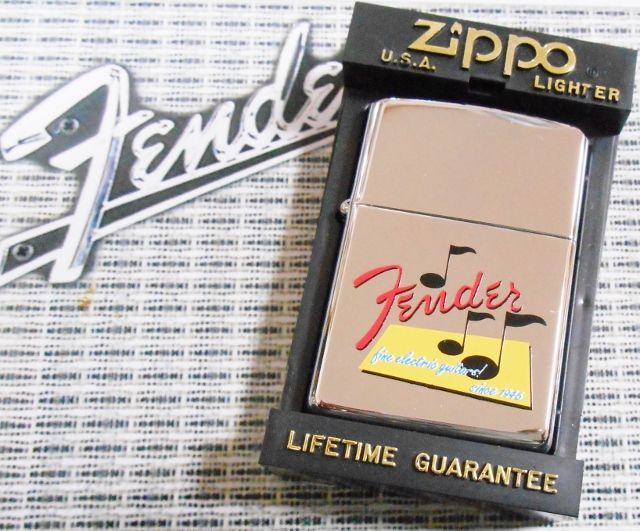 画像: ☆Fender USA！フェンダー・ノーツ Since １９４６！ １９９７年製 ZIPPO！新品