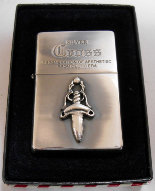 zippo 廃盤品 SILVER Cross Metal 1999年製-serenyi.at