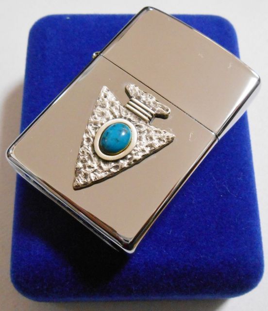 画像: ☆ラッキーストーン！★ターコイズ石 エンブレム １９９８年７月 ＃２５０ ＺＩＰＰＯ！新品