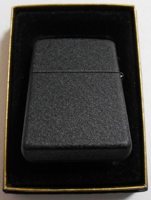 画像: ★ZIPPO社 前社長グレッグ・ブース氏！メッセージ  ２００２年★全六面 Black Crackle Zippo！新品