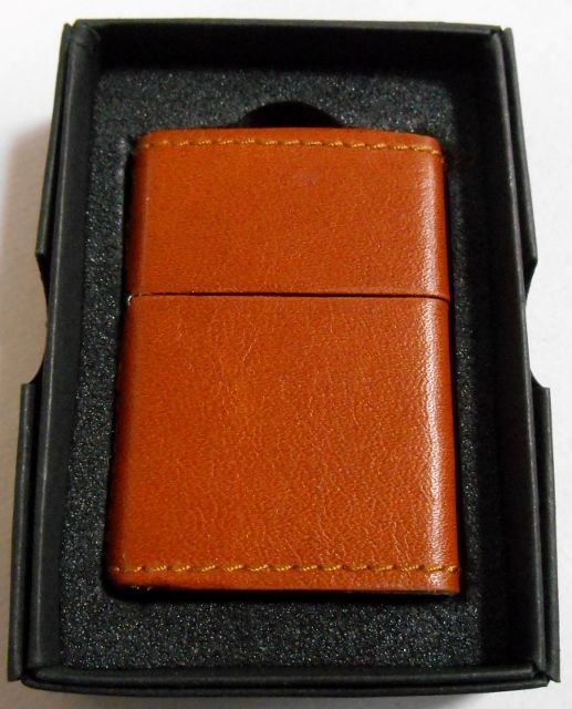 画像1: ★革巻 ブラウンレザー！☆SILVER ９２５ メタルボトム仕様 ２００４年１月 ＺＩＰＰＯ！新品