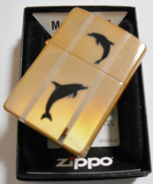 画像: ☆イルカ！ＤＯＬＰＨＩＮ ゴールドパール系 色が変わる・・ ２００２年 ＺＩＰＰＯ！新品