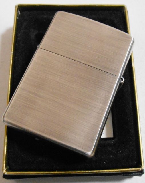 画像: ★ジッポー １９５０年代 オールドBOX メタルデザイン 銀加工 ２０００年１月 ZIPPO！新品