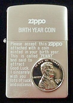 ☆１９５０年 BIRTH YEAR COIN！誕生年コイン ２００７年製 ZIPPO！未