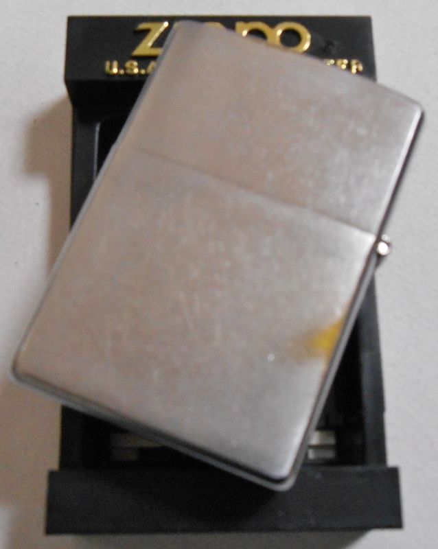 画像: ★どくろ！人気の・・スカル VINTAGE風 USED加工 ２００１年１０月 ZIPPO！新品