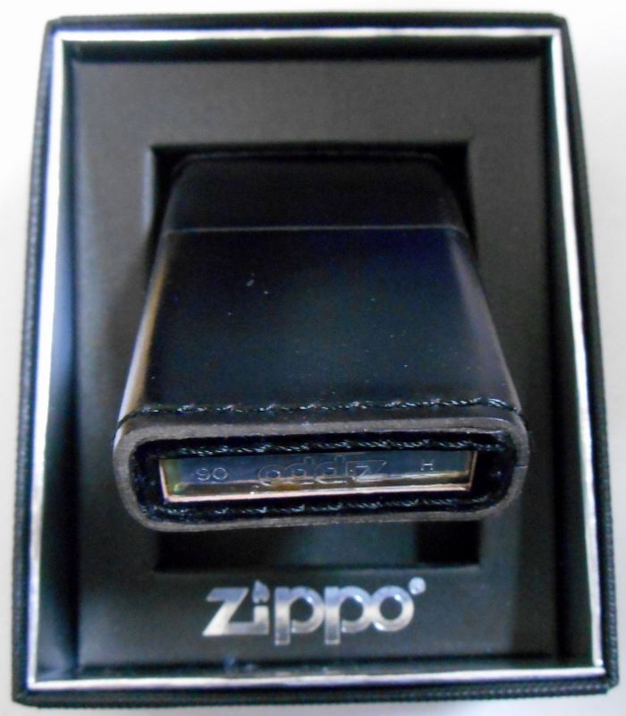 画像: ★渋い！コードバン！馬皮 革巻き ２００６年 Cordvan Black Zippo！ 新品