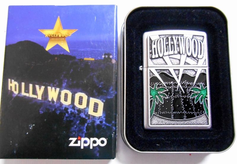 画像: ☆映画のハリウッド！HOLLYWOOD スターライト エンブレム ２００７年 ZIPPO！新品