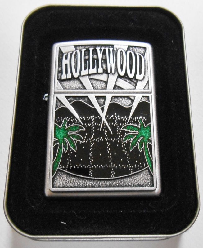 画像1: ☆映画のハリウッド！HOLLYWOOD スターライト エンブレム ２００７年 ZIPPO！新品