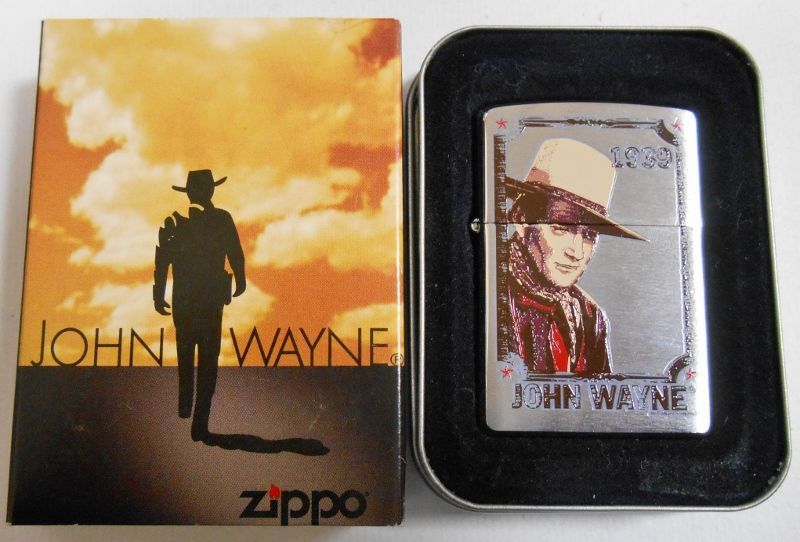 画像: ☆ジョン・ウェイン！JHON WAYEN １９３９ 駅馬車 ２００７年 ZIPPO！新品