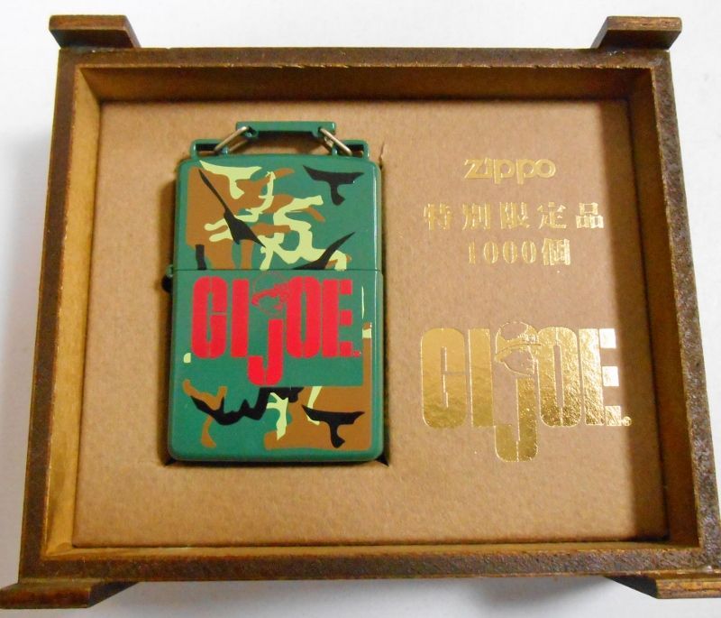 SALE／81%OFF】 ZIPPO ジッポー GIJOE GIジョー 特別限定品1000個 木箱