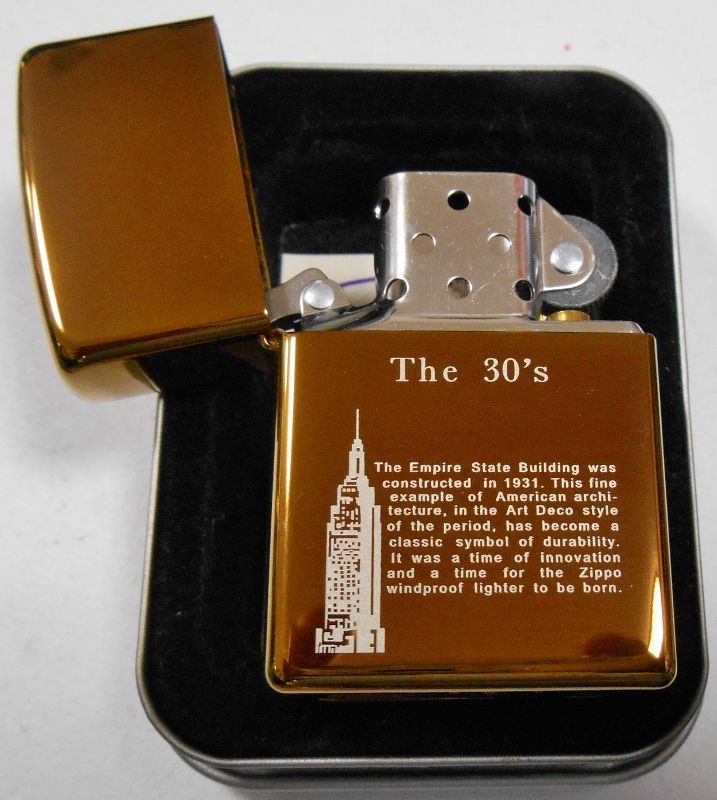 画像: The ３０’ｓ エンパイア・ステーツビル！ブロンズカラー ２００３年 ZIPPO！新品 