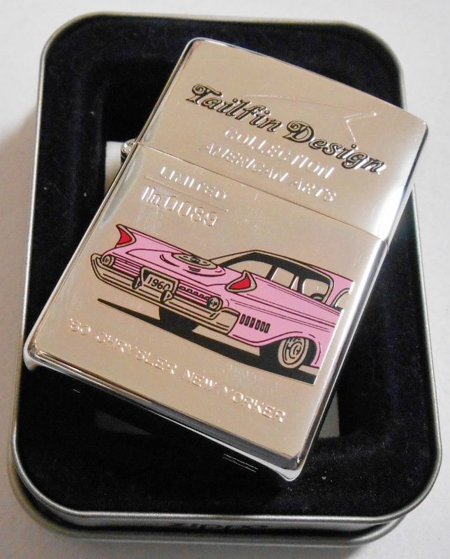 画像: ☆アメ車！Tailfin １９６０ CHRYSLER NEW YORKER １９９９年１２月 限定ZIPPO！未使用品