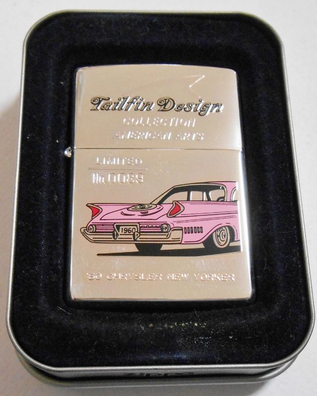 画像: ☆アメ車！Tailfin １９６０ CHRYSLER NEW YORKER １９９９年１２月 限定ZIPPO！未使用品