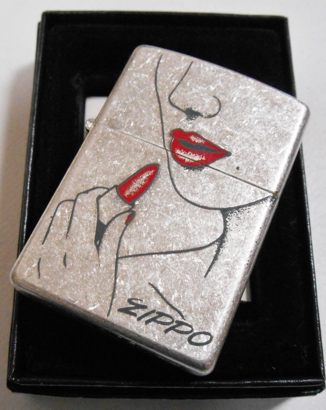 画像: １９９７年７月 セクシーレディ＆ルージュ！シルバーバレル ZIPPO！新品