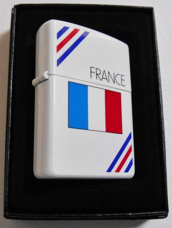 画像: ☆フランス 国旗！お洒落な・・フラッグデザイン ２００１年 ZIPPO！新品