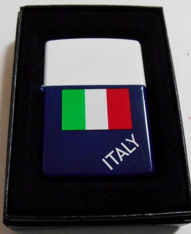 画像1: ☆イタリア 国旗！お洒落な・・フラッグデザイン ２００１年 ZIPPO！新品