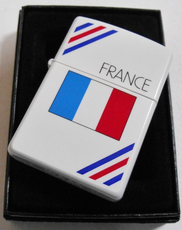 画像: ☆フランス 国旗！お洒落な・・フラッグデザイン ２００１年 ZIPPO！新品