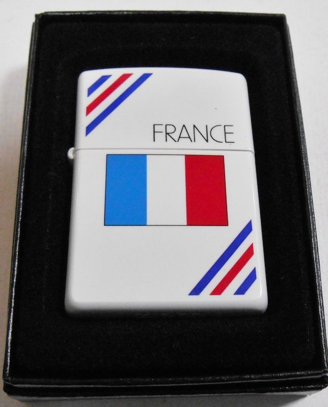 画像1: ☆フランス 国旗！お洒落な・・フラッグデザイン ２００１年 ZIPPO！新品