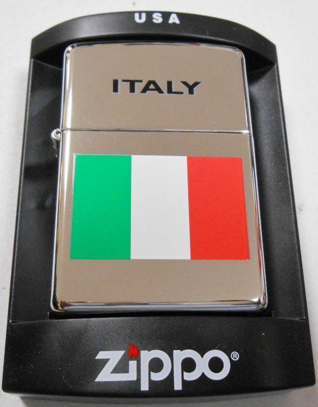 画像: ☆イタリア 国旗！ITALY フラッグデザイン ２００４年 ＃２５０ ZIPPO！新品