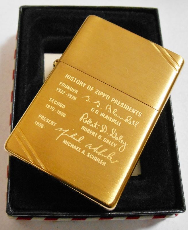 ZIPPO ジッポー CEO Robert D.Galey ロバート・D・ギャレー ZIPPO社 2