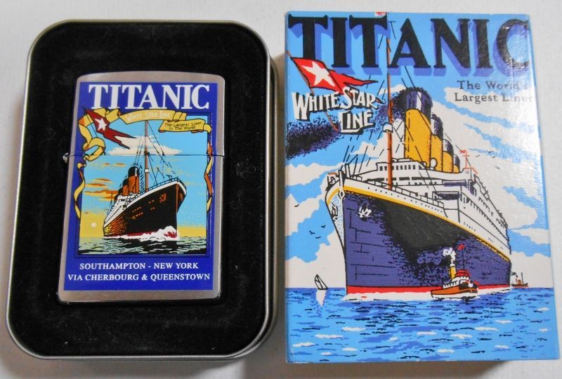 画像: ★TITANIC！あの・・豪華大型客船 タイタニック号 ２０００XVI 刻印 ＃２００ ZIPPO！新品A